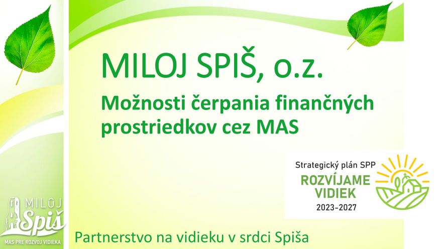3. Prezentacia Občianske združenie MAS Miloj Spiš