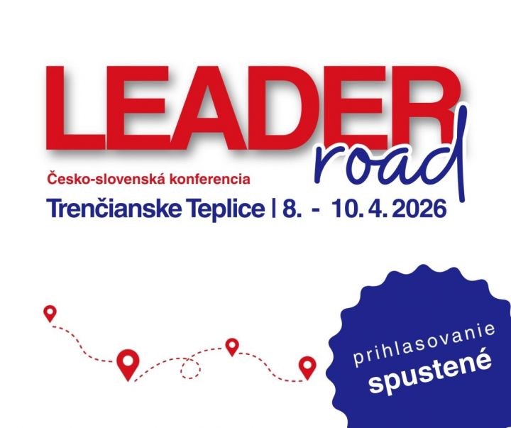 LEADER road | Trenčianske Teplice 8. - 10. apríl 2026